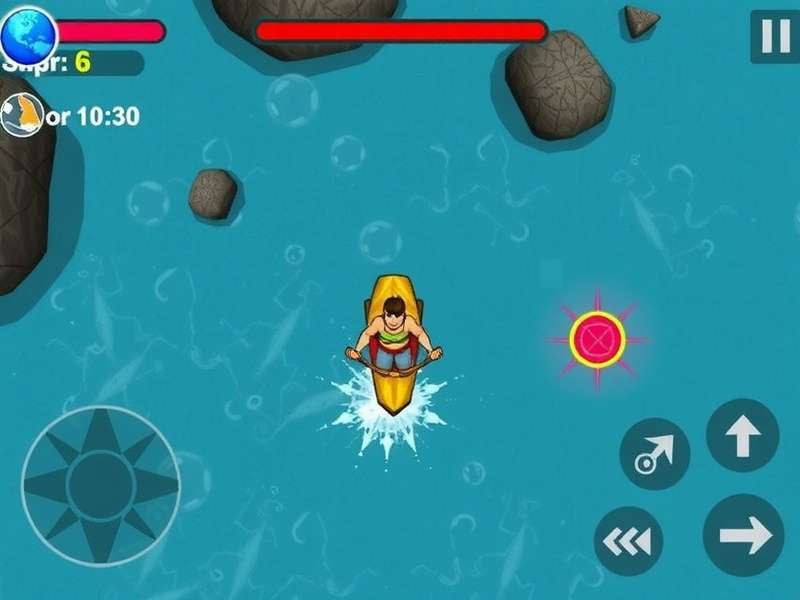 Rishikesh Water Warrior Gameplay Screenshot